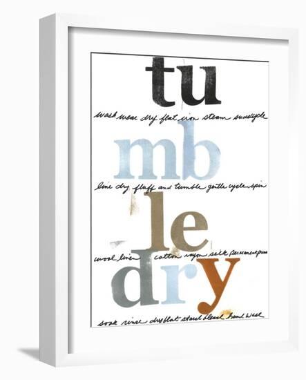 Laundry Lines II-Deborah Velasquez-Framed Art Print