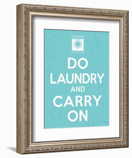 Laundry On I-Pela Design-Framed Art Print