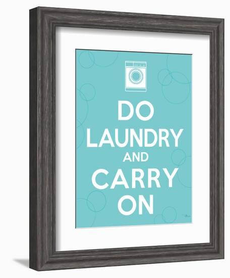 Laundry On I-Pela Design-Framed Art Print