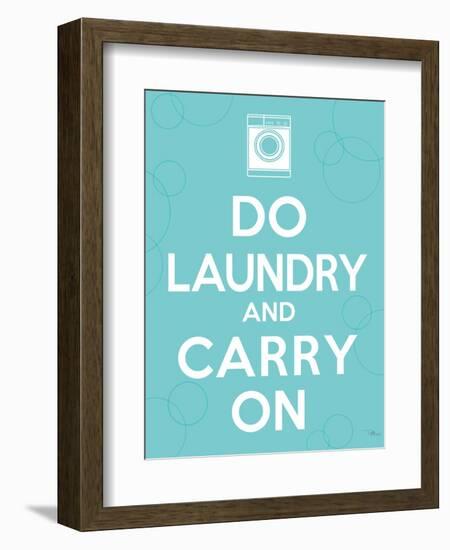 Laundry On I-Pela Design-Framed Art Print