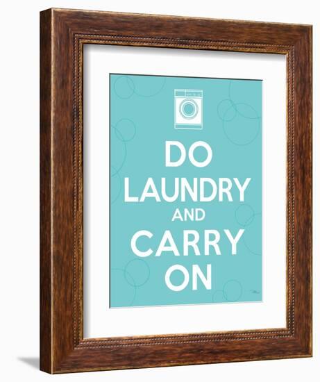 Laundry On I-Pela Design-Framed Art Print