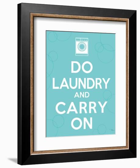 Laundry On I-Pela Design-Framed Art Print