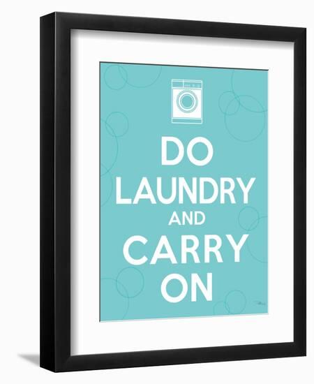 Laundry On I-Pela Design-Framed Art Print