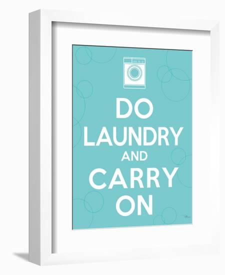 Laundry On I-Pela Design-Framed Art Print