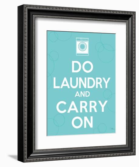 Laundry On I-Pela Design-Framed Art Print