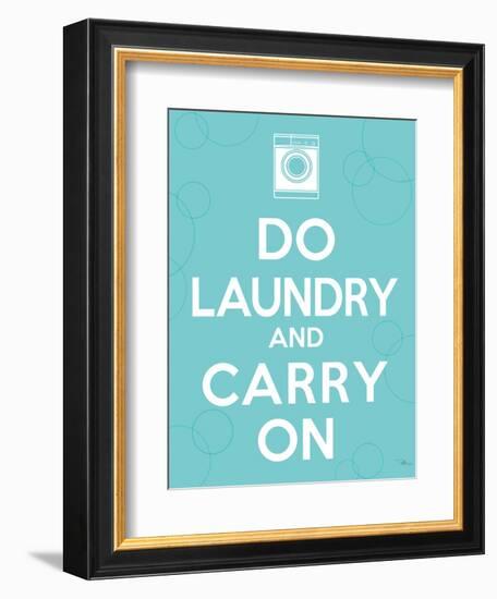 Laundry On I-Pela Design-Framed Art Print