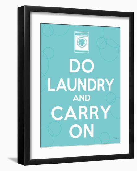 Laundry On I-Pela Design-Framed Premium Giclee Print