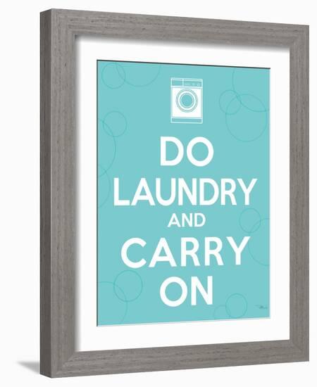 Laundry On I-Pela Design-Framed Art Print