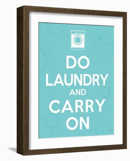 Laundry On I-Pela Design-Framed Art Print