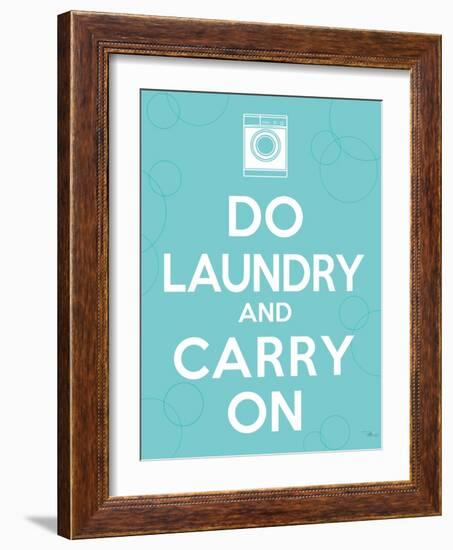 Laundry On I-Pela Design-Framed Art Print