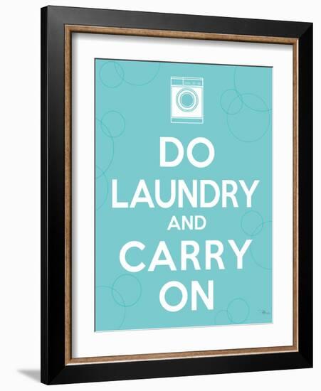 Laundry On I-Pela Design-Framed Art Print