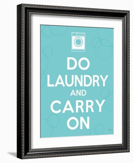 Laundry On I-Pela Design-Framed Art Print