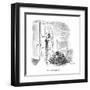 "Laundry or composting?" - New Yorker Cartoon-Pat Byrnes-Framed Premium Giclee Print