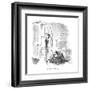 "Laundry or composting?" - New Yorker Cartoon-Pat Byrnes-Framed Premium Giclee Print