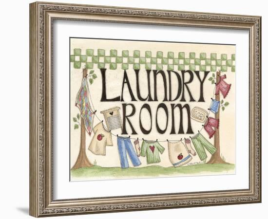 Laundry Room-Debbie McMaster-Framed Giclee Print