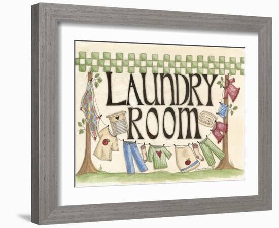 Laundry Room-Debbie McMaster-Framed Giclee Print