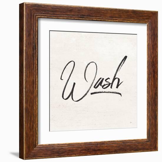 Laundry Script I-Jess Aiken-Framed Art Print