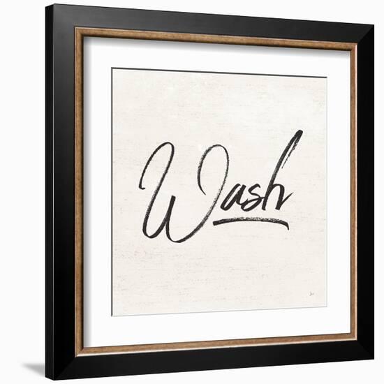 Laundry Script I-Jess Aiken-Framed Art Print