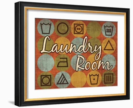 Laundry Symbols I-N. Harbick-Framed Art Print