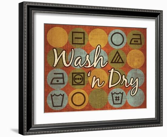 Laundry Symbols II-N. Harbick-Framed Art Print