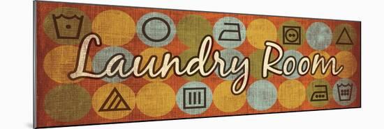 Laundry Symbols Panel I-N. Harbick-Mounted Art Print