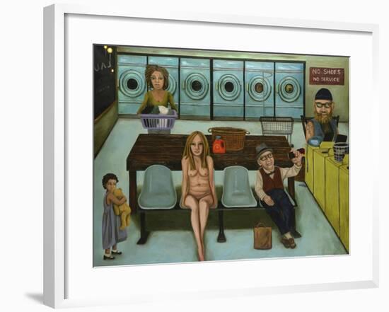 Laundryday 7-Leah Saulnier-Framed Giclee Print