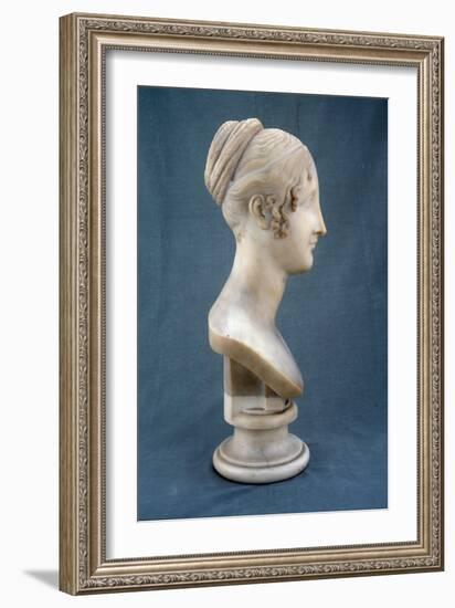 Laura, 1817 (Marble)-Antonio Canova-Framed Giclee Print