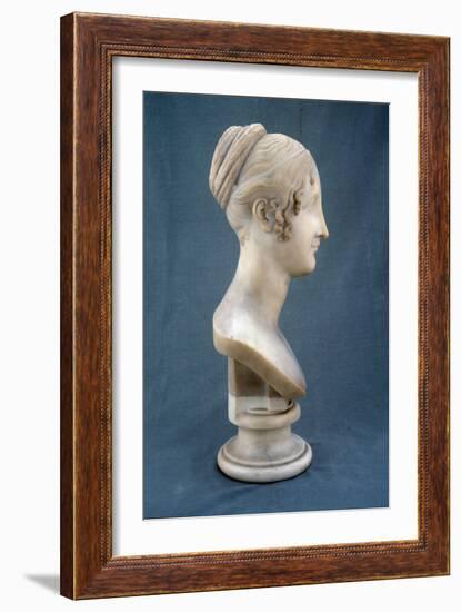 Laura, 1817 (Marble)-Antonio Canova-Framed Giclee Print