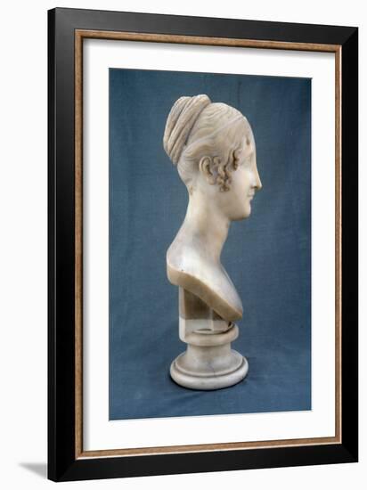 Laura, 1817 (Marble)-Antonio Canova-Framed Giclee Print