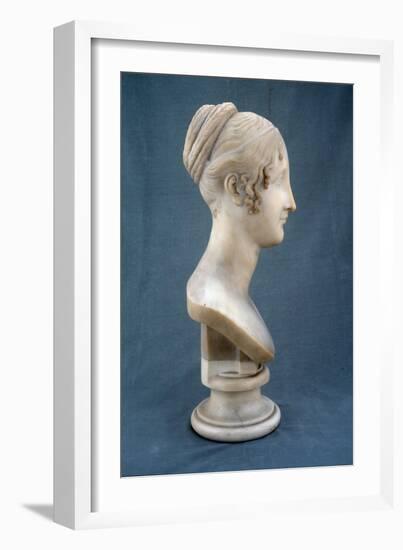 Laura, 1817 (Marble)-Antonio Canova-Framed Giclee Print