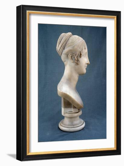 Laura, 1817 (Marble)-Antonio Canova-Framed Giclee Print