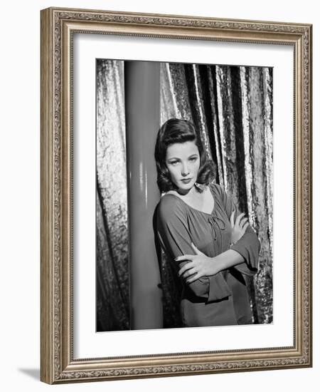 LAURA, 1944 directed by OTTO PREMINGER Gene Tierney (b/w photo)-null-Framed Photo