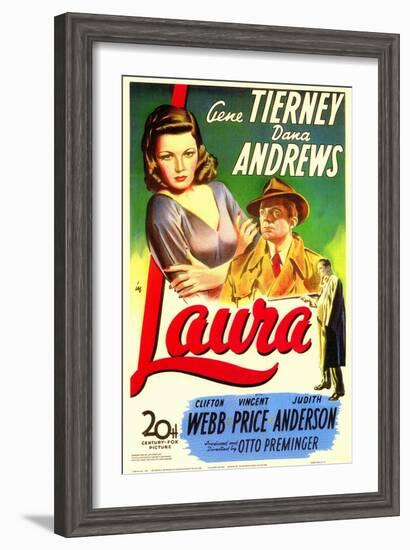 Laura, 1944-null-Framed Art Print