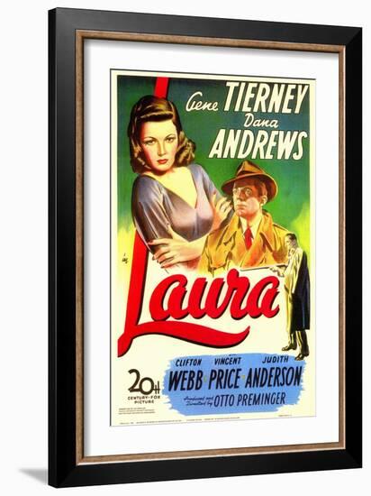 Laura, 1944-null-Framed Art Print