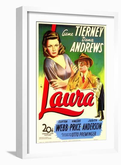 Laura, 1944-null-Framed Art Print