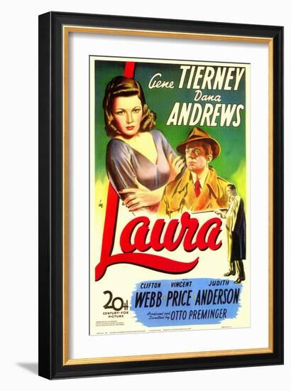 Laura, 1944-null-Framed Art Print