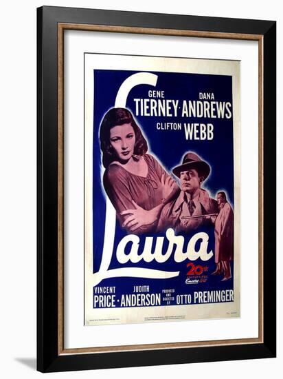 Laura, 1944-null-Framed Art Print