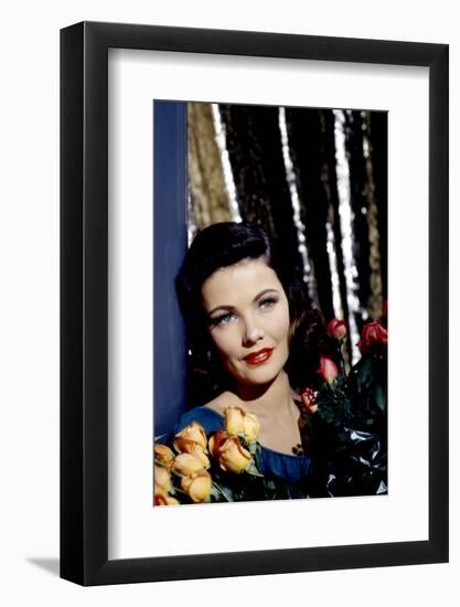 LAURA by OttoPreminger with Gene Tierney, 1944 (photo)-null-Framed Photo