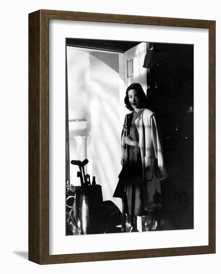 Laura, Gene Tierney, 1944-null-Framed Photo