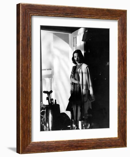 Laura, Gene Tierney, 1944-null-Framed Photo