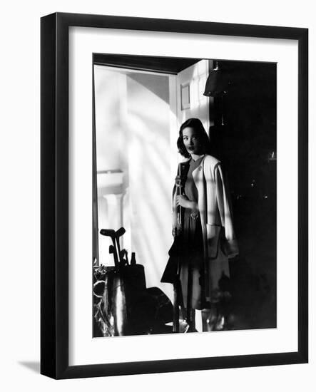 Laura, Gene Tierney, 1944-null-Framed Photo