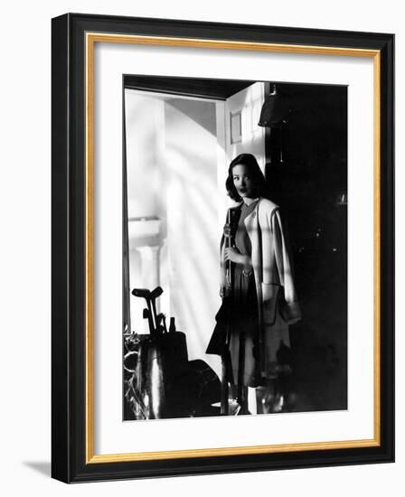 Laura, Gene Tierney, 1944-null-Framed Photo