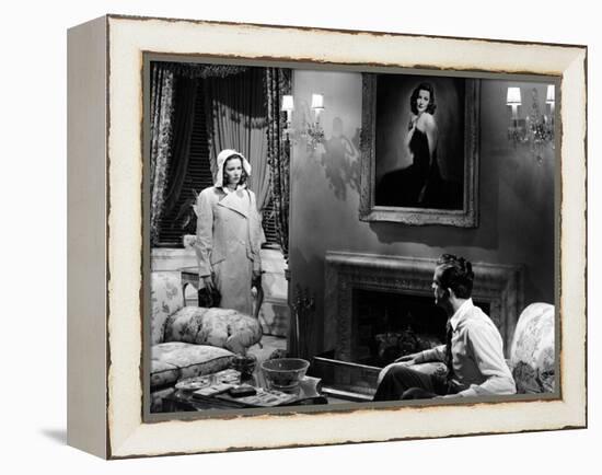 Laura, Gene Tierney, Dana Andrews, 1944-null-Framed Stretched Canvas