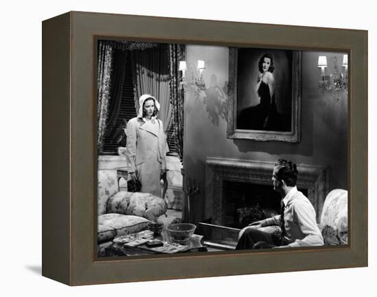 Laura, Gene Tierney, Dana Andrews, 1944-null-Framed Stretched Canvas