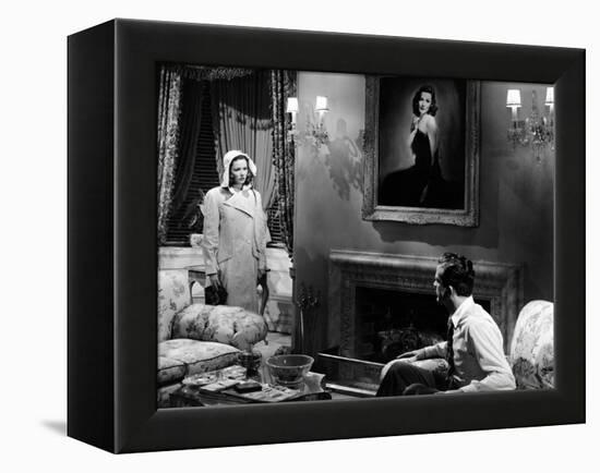 Laura, Gene Tierney, Dana Andrews, 1944-null-Framed Stretched Canvas