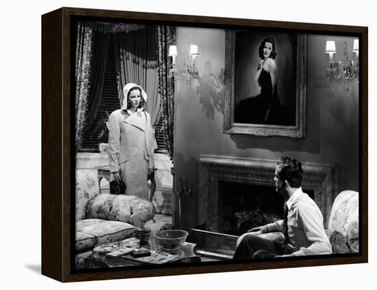 Laura, Gene Tierney, Dana Andrews, 1944-null-Framed Stretched Canvas