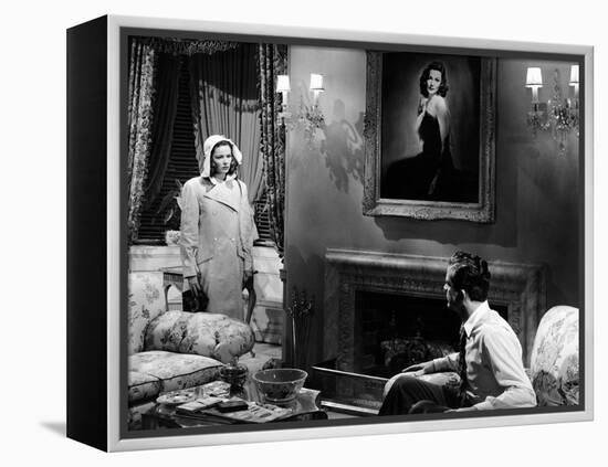 Laura, Gene Tierney, Dana Andrews, 1944-null-Framed Stretched Canvas