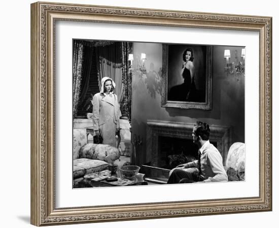 Laura, Gene Tierney, Dana Andrews, 1944-null-Framed Photo