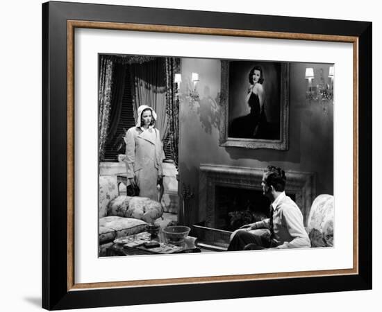 Laura, Gene Tierney, Dana Andrews, 1944-null-Framed Photo