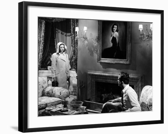 Laura, Gene Tierney, Dana Andrews, 1944-null-Framed Photo